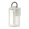 Maxim Lighting Nassau VX 1-Light Medium Outdoor Wall Lantern 40314CLWTBK - alternate 1